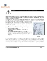 Preview for 67 page of Captain 273 4WD Operator'S Manual