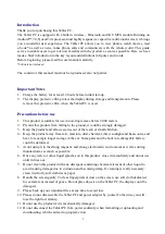 Preview for 3 page of Captiva PAD 10 3G PLUS User Manual