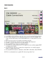 Preview for 9 page of CaptiveWorks CW-3000HD User Manual