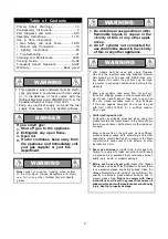 Preview for 2 page of Capt'n Cook BCC3B14ALP Operator'S Manual