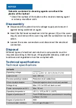 Предварительный просмотр 9 страницы Captron CANEO 41 Series Original Operating Instructions