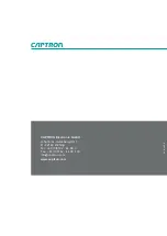 Предварительный просмотр 10 страницы Captron safecap A Operation Manual