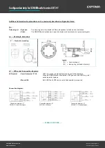 Предварительный просмотр 3 страницы Captron SENSORswitch CHT3-F Series Configuration