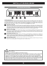 Preview for 5 page of Car audio systems SE1200 Owner'S Manual