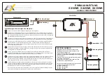 Предварительный просмотр 2 страницы Car audio systems SX10WK Installation Manual