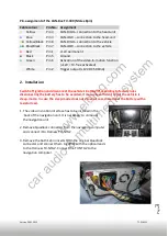 Preview for 4 page of Car audio systems TF-PCM31 Quick Start Manual