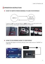 Предварительный просмотр 9 страницы Car-Interface.com 190512 Instruction Manual