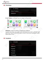 Предварительный просмотр 16 страницы Car-Interface.com CI-CARPLAY-SMEG-CI Instruction Manual