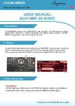 Предварительный просмотр 1 страницы Car-Interface.com CI-DAB-MMI2G User Manual