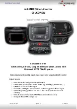 Preview for 1 page of Car-Interface CI-UCON5N Manual