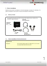 Preview for 5 page of Car-Interface CI-V5-CIC-F-PNP Manual