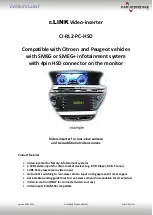 Preview for 1 page of Car-Interface r.LiNK CI-RL2-PC-HSD Manual