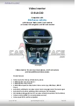 Car-Interface r. LINK CI-RL4-C3D Manual предпросмотр