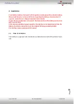 Preview for 9 page of Car-Interface r.LiNK CI-RL4-MIB150 Manual