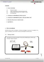 Preview for 2 page of Car-Interface TV-Free CI-TF-NTG3 Manual