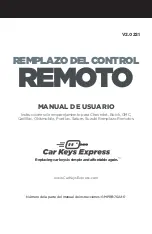 Предварительный просмотр 9 страницы Car Keys Express GMRM-4TZ1RE User Manual