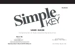 Car Keys Express Simple Key TORH-E4TZ0SK User Manual предпросмотр