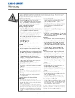 Preview for 19 page of Car-O-Liner CMI 300 Pulse Boost User Manual