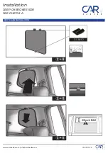 Preview for 3 page of Car Shades JEE-CHER-5-A Installation Manual