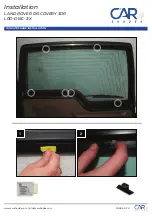 Preview for 6 page of Car Shades LRO-DISC-3-X Installation Manual