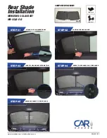 Preview for 5 page of Car Shades MB-CCLS-E-D Installation Manual