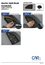 Предварительный просмотр 3 страницы Car Shades REN-CAPT-5-A Installation Manual