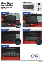 Предварительный просмотр 4 страницы Car Shades REN-CAPT-5-A Installation Manual