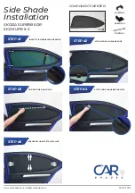 Предварительный просмотр 2 страницы Car Shades SKO-SUPE-5-C Installation Manual