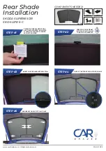 Предварительный просмотр 3 страницы Car Shades SKO-SUPE-5-C Installation Manual