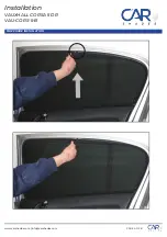 Предварительный просмотр 4 страницы Car Shades VAU-CORS-5-B Installation Manual