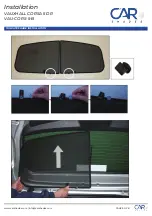 Предварительный просмотр 6 страницы Car Shades VAU-CORS-5-B Installation Manual