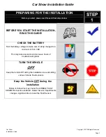 Preview for 2 page of Car Show DS-TY0710 Installation Manual