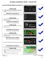 Preview for 11 page of Car Show Honda CS-CRV12 CRV Installation Manual