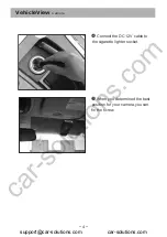 Preview for 6 page of Car Solutions CAR DVR Instruction Manual