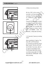 Preview for 10 page of Car Solutions CAR DVR Instruction Manual