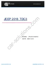 Preview for 1 page of Car Solutions JP-2018-180704 Manual