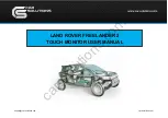 Предварительный просмотр 1 страницы Car Solutions LAND ROVER FREELANDER 2   TOUCH MONITOR User Manual