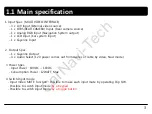 Preview for 3 page of Car Solutions LVTX-STD-V1.0 Specifications & Installation