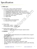 Preview for 3 page of Car Solutions NTG 5.5 Instruction Manual