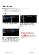 Preview for 21 page of Car Solutions Peueot2017 RCC TD Instruction Manual