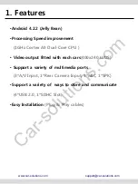 Preview for 2 page of Car Solutions Q-ROI-INFINITY q50 User Manual