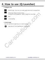 Preview for 6 page of Car Solutions Q-ROI-INFINITY q50 User Manual