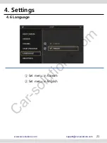 Preview for 21 page of Car Solutions QNAVI-1CH-MAIN-2.5 User Manual