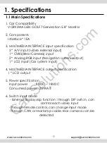 Preview for 4 page of Car Solutions QPI-G7-MAIN-V2.0 User Manual