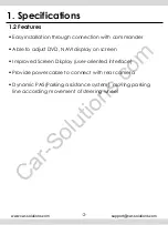 Preview for 5 page of Car Solutions QPI-G7-MAIN-V2.0 User Manual