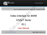 Preview for 1 page of Car Solutions QVI-BM-1107-004 User Manual