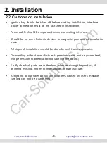 Preview for 10 page of Car Solutions QVI-LVTX-1CH-V7 Installation Manual