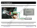 Preview for 20 page of Car Solutions QVI-LVTX-1CH-V7 User Manual