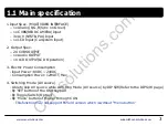 Preview for 3 page of Car Solutions QVL-E65-V2 Specification & Installation Manual