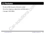 Preview for 4 page of Car Solutions QVL-E65-V2 Specification & Installation Manual